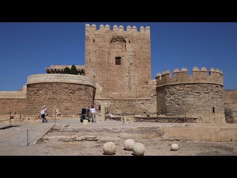 Alcazaba de Almería en Andalucía, España