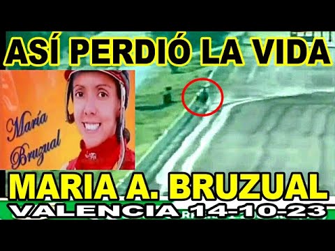 MOMENTO JUSTO ,EN EL QUE FALLECE LA JINETA, MARÍA ALEJANDRA BRUZUAL, ESTE SÁBADO 14 DE OCTUBRE.