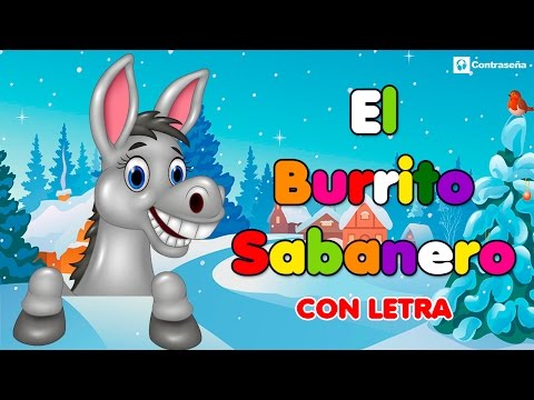 Burrito Sabanero Villancico, Mi Burrito Sabanero, Musica de Navidad, Villancicos de Navidad