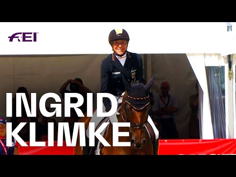 Ingrid Klimke &amp; her first individual Eventing Gold at Strzegom 2017 | ICONS