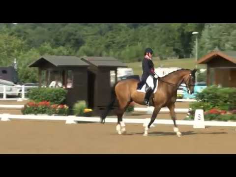 KJaerholm`s Abutsiaq Fiona Bigwood Hartpurry Dressage Show Grand Prix