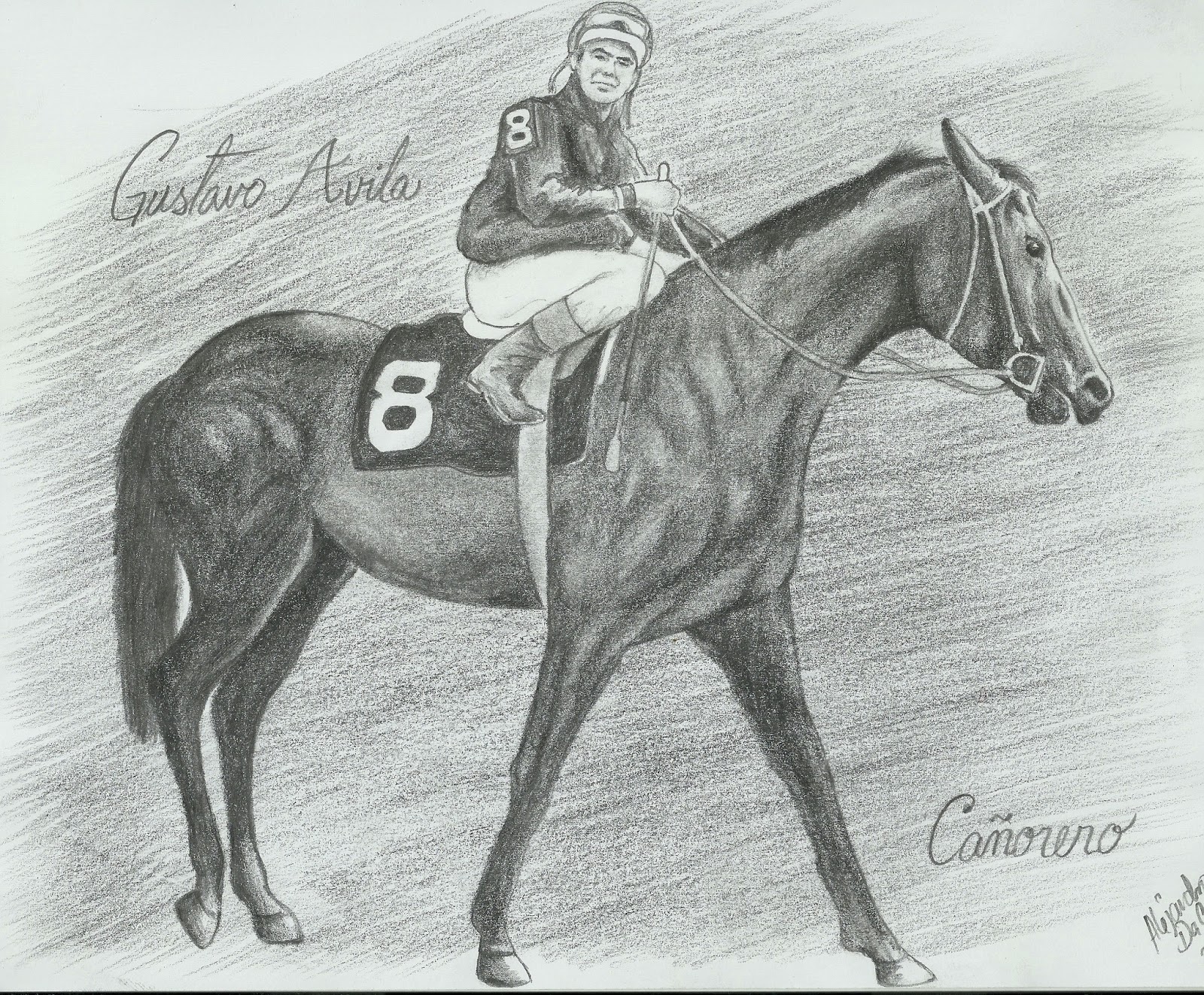 Cañonero II un caballo venezolano