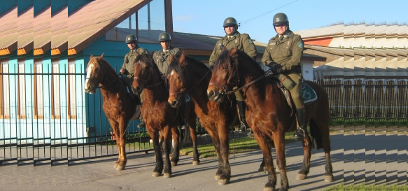 Policía montada de Chile