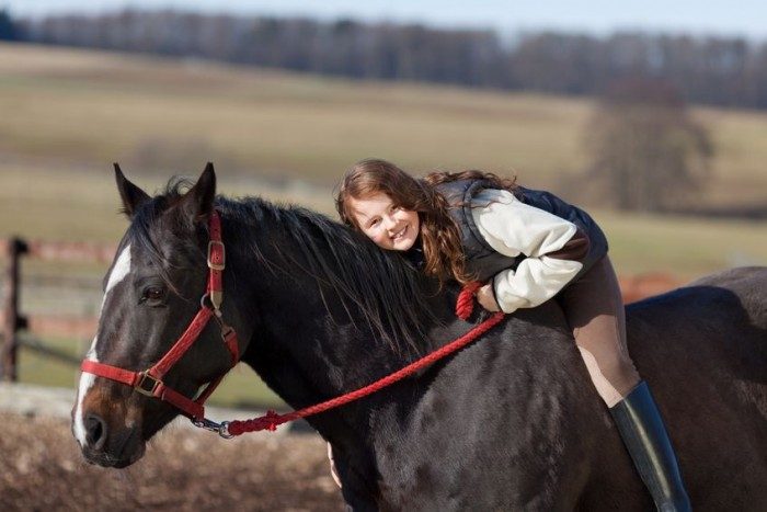 Beneficios de la equitación en niños