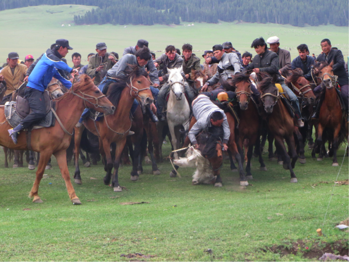 Buzkashi: actividad ecuestre