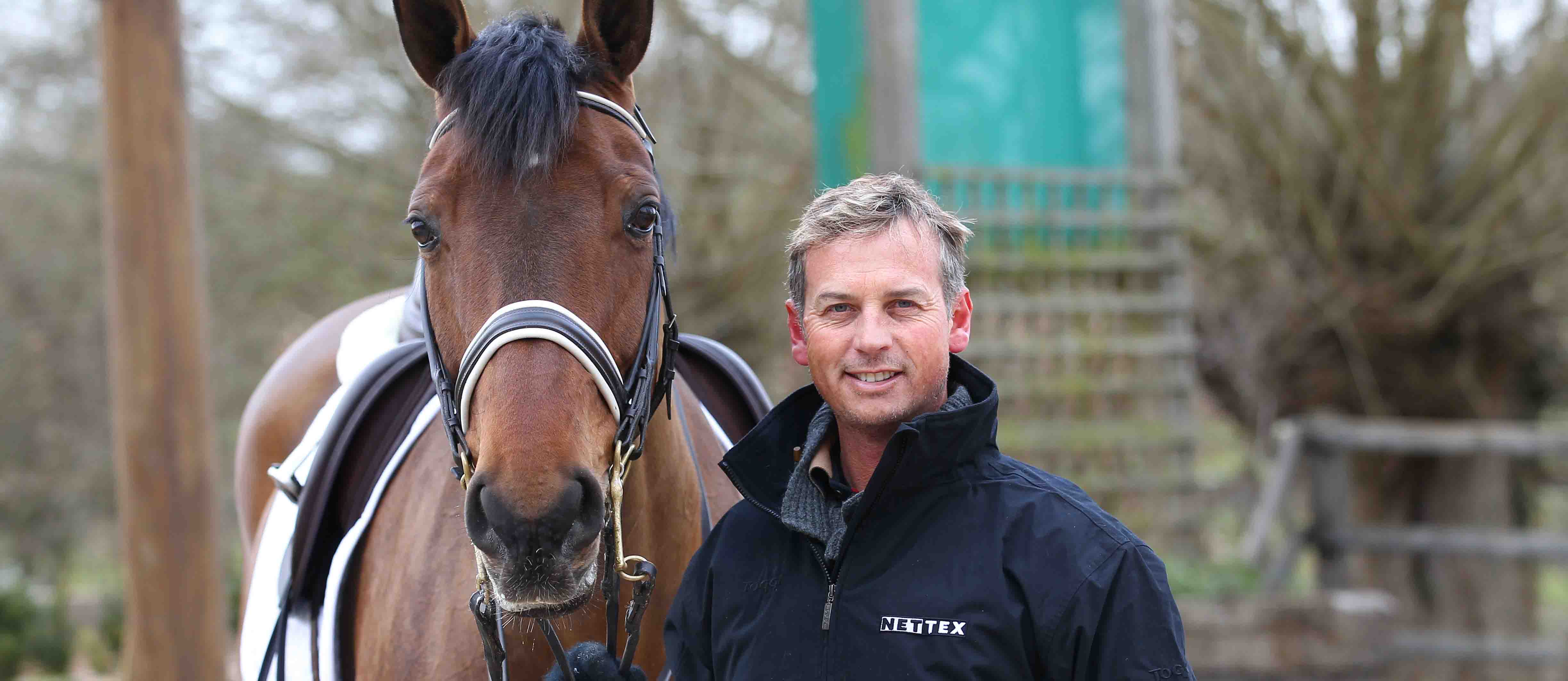 Jinete Británico olímpico Carl Hester