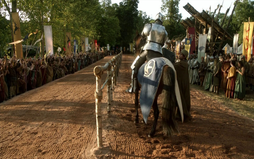 Justas Medievales representadas en Juego de Tronos