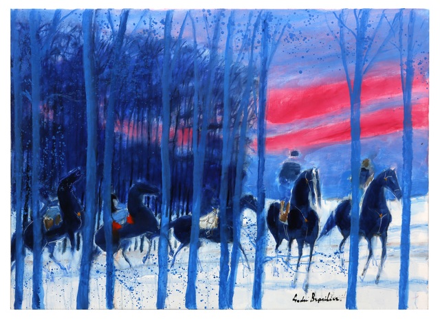 Los caballos divinos del pintor Andre Brasilier