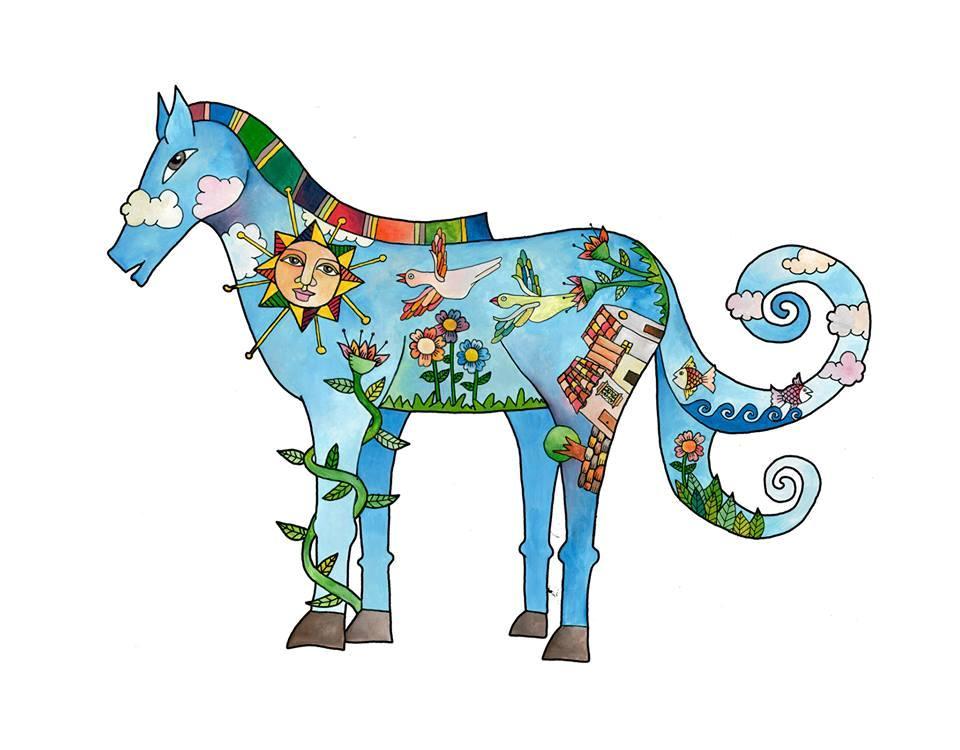 ÉRASE  UNA VEZ UN CABALLO  QUE SE ALIMENTABA DE JARDINES…