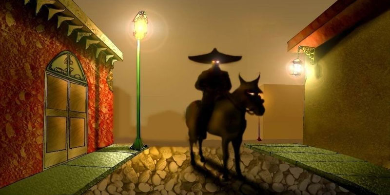 EL SOMBRERÓN  UN ESPANTO QUE TEJE TRENZAS  EN LA COLA DE LOS CABALLOS Y DE LAS MULAS