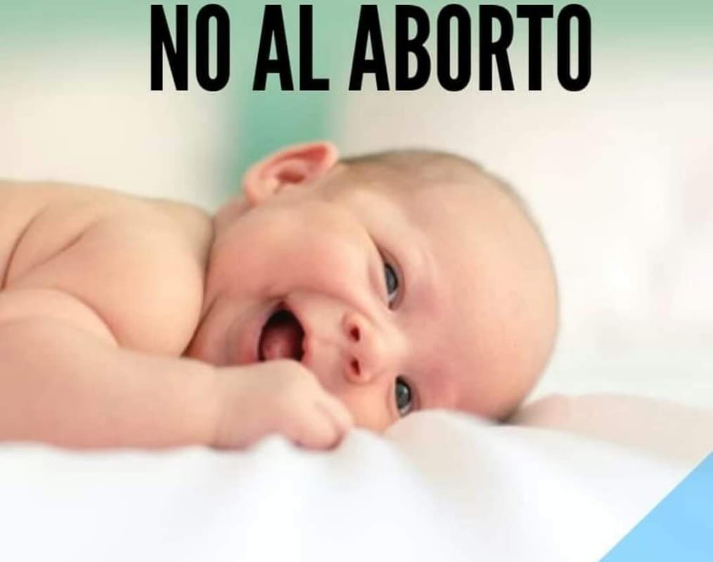 Derecho a la vida no al aborto