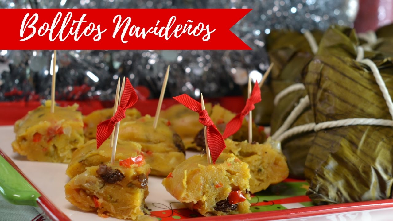 Los bollos tradición de la navidad en Venezuela