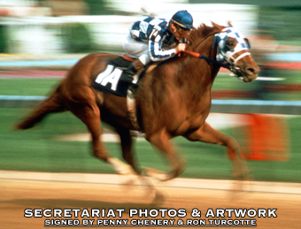 Secretariat y American Pharoah 