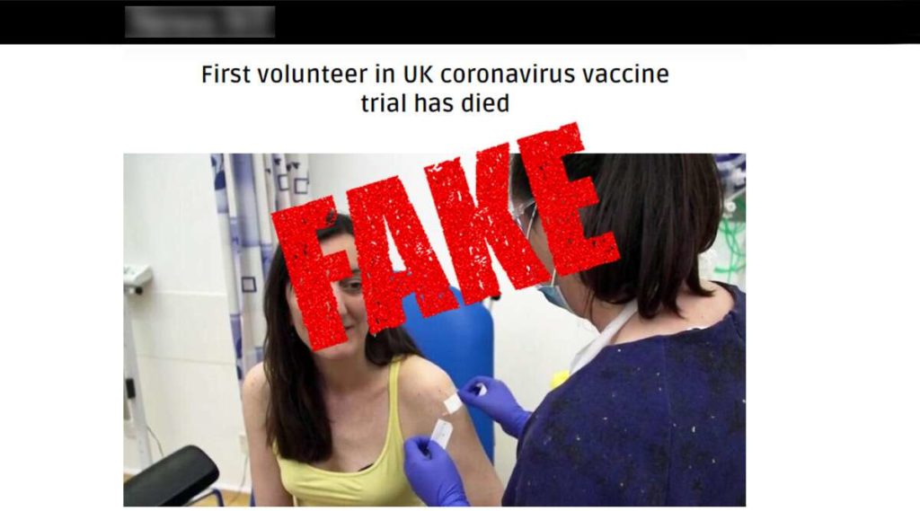Elisa primera italiana en probar vacuna