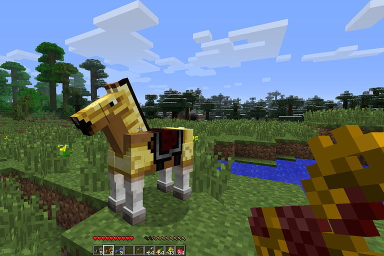 Así se doma un caballo en Minecraft 
