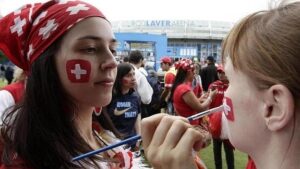 Habitantes de Suiza