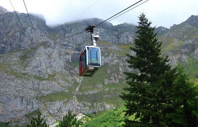 El teleférico Fuente dé