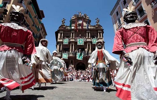 Las Fiestas de San Fermín en pamplona