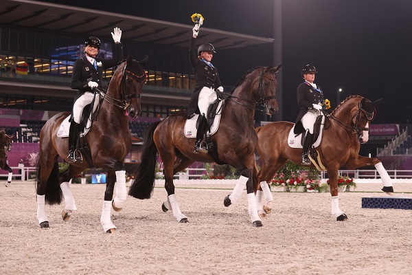 Alemania campeones ecuestres en las Olimpiadas Tokio 2020