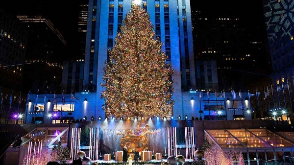 Árbol de Navidad del Rockefeller Center.