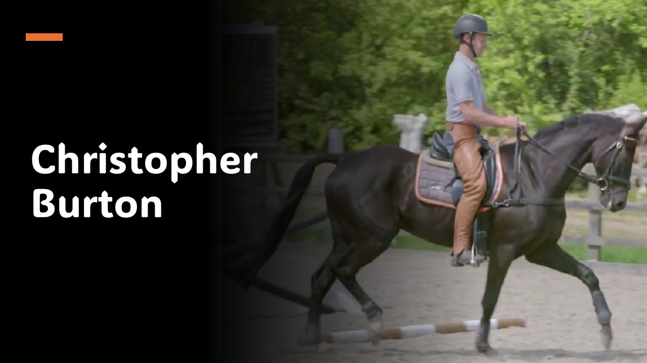 Christopher Burton un jinete olímpico en Concurso completo